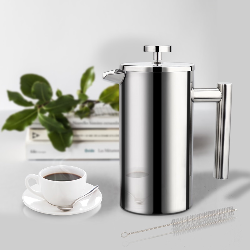 Coffee French Press Stainless Steel Coffee Maker Machine High Quality ...