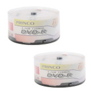 Princo แผ่น DVD-R PRINCO 16X (50/Box) 2 ชิ้น