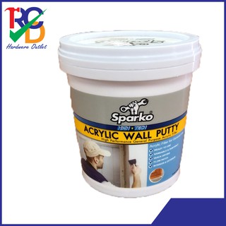 Sparko Acrylic Wall Putty เคมีโผ๊วผนัง 650 กรัม