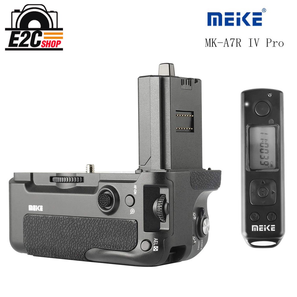Meike Grip MK-A7R IV PRO Built-in Remote for Sony A7R IV, A7IV, A9II
