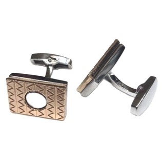 คัฟลิงค์ Cufflink กระดุมข้อมือสีโรสโกลด์ งานเกรดส่งออกงานสแตนเลสคุณภาพพรีเมียม สินค้าทุกแบบเรามีกล่องหรูๆให้ครับ