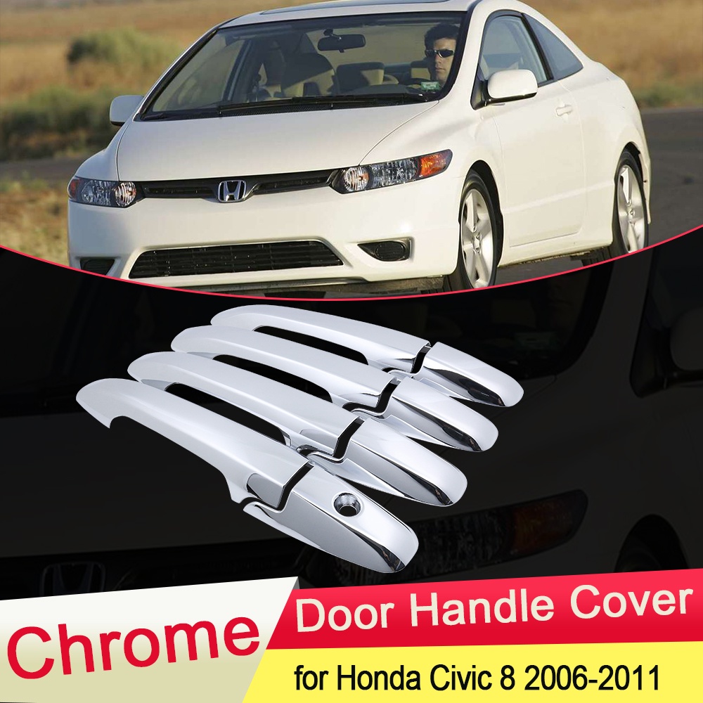 for Honda Civic 8 2006 2007 2008 2009 2010 2011 Luxurious Chrome Door ...