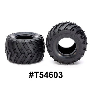 TAMIYA 54603 WR-02 MONSTER SPIKE TIRES (SOFT) 2pcs.