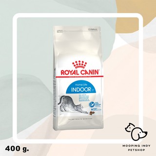 Royal Canin 0.4 kg. Indoor อาหารแมวเลี้ยงในบ้านอายุ 1 - 7 ปี