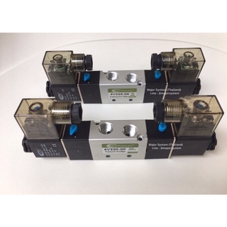 โซลินอยด์วาล์วลม วาล์วลม 5/2 Solenoid Valve