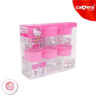 CAMERA ถ้วยเก็บน้ำนม AKA 016 ลาย Hello Kitty แพค 6 ชิ้น