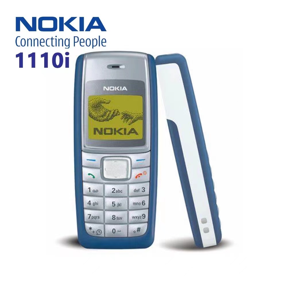 Nokia 1110i เครื่องแท้100% โนเกีย ปุ่มกดมือถือ ตัวเลขใหญ่ สัญญาณดีมาก ลำโพงเสียงดัง โทรศัพท์ มือถือปุ่มกด💥พร้อมส่ง💥