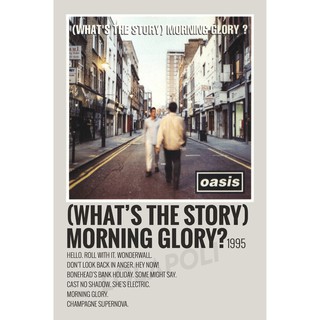 โปสเตอร์ ลายปกอัลบั้ม (what Hayu Aposhayu S The Story) Morning Glory? ศิลปิน Oasis