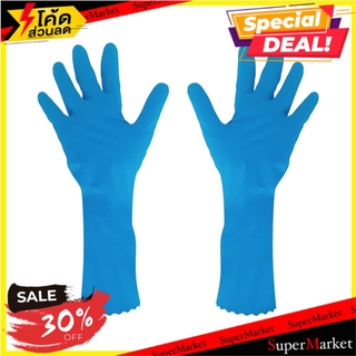 ราคาพิเศษ!! ถุงมือยาง DELI-KLEEN COMFORT POLY 931-2 SIZE M ถุงมือ RUBBER GLOVE M 931-2 DELI-KLEEN