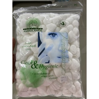 COTTON ก้อน รถพยาบาล 100 กรัม