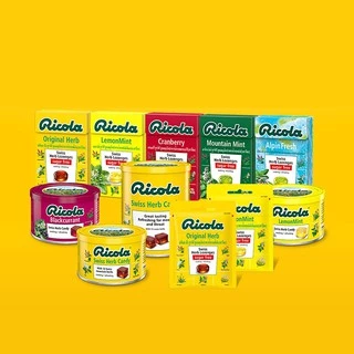Ricola Swiss Herb Candy ริโคลา ลูกอมสมุนไพร สวิสเฮิร์บ แคนดี้ 250 กรัม