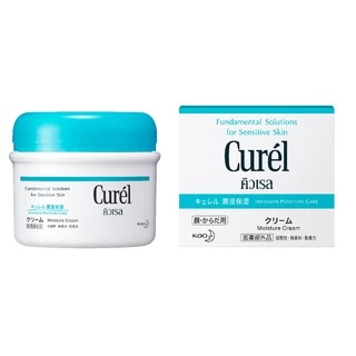 Curel INTENSIVE MOISTURE CARE Moisture Cream 90g คิวเรล อินเทนซีฟ มอยส์เจอร์ แคร์ มอยส์เจอร์ ครีม 90 กรัม