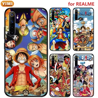 เคส realme 11 5 5S 5I 6I pro plus 4G 5G  7 6 7i C17 pro plus 4G 5G  โทรศัพท์มือถือลายการ์ตูน One Piece สําหรับ