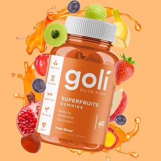 Goli SuperFruits Gummies x60 เพื่อความสวยและสุขภาพดี