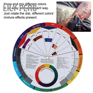 Lily PERS Tattoo Ink Color Wheel Chart Pigment Mix Guide for Permanent Eyebrow Lip