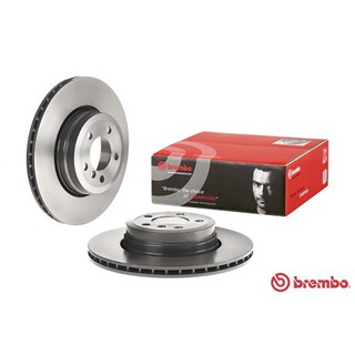 จานเบรคหลัง BMW SERIES 7 E65 E66 E67 730d 735i 740d 740i 745i 750i 2001-2009 345MM BREMBO / ชิ้น