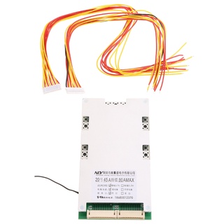 Pcf* ชุดเซลล์แบตเตอรี่ลิเธียมลิเธียม Li-ion สําหรับบอร์ดป้องกันอีควอไลเซอร์ PCB BMS 20S 72V