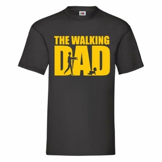 ขายดี เสื้อยืด พิมพ์ลาย The Walking Dad Small-5 KPmhpa97IDacam94 สไตล์คลาสสิกSize S-5XL