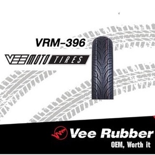 ยางมอเตอร์ไซค์  ยางนอก Veerubber วีรับเบอร์ Veemoto รุ่น VRM396 T/L  Manhattan ขอบ 12,14 Tubeless หลายเบอร์