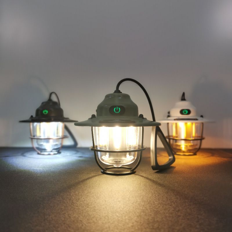 Cyberbee ตะเกียง LED หลอด Edison ชาร์จ USB