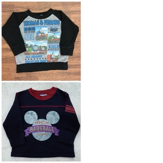 เสื้อยืดแขนยาวผ้าหนา ไซส์100