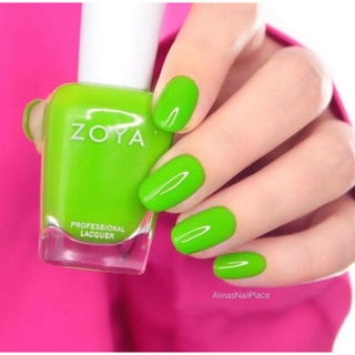 พร้อมส่ง Zoya Link เขียวนีออน เขียวสะท้อนแสงนึกถึงไฮไลท์ตอนเด็กๆ เลย เนื้อบางทาเพิ่มชั้นสร้างเลเยอร์  Easyneon แท้ 💯%