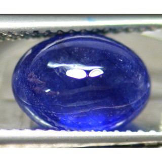 พลอยไพลิน (Blue Sapphire) 4 กะรัตสีเข้มสวย (13059)