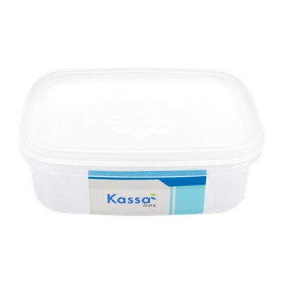 Homehapp  กล่องอาหารทรงเหลี่ยม KASSA HOME รุ่น FSX-0922-TPX ขนาด 450 มล. สีขาว
