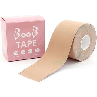 เทปพันหน้าอกจัดทรงยกกระชับ BOOB tape อุปกรณ์ตัวช่วยสำหรับสาวๆ ช่วยในการใส่ ชุดเกาะอก, เสื้อยืด, ชุดแต่งงาน