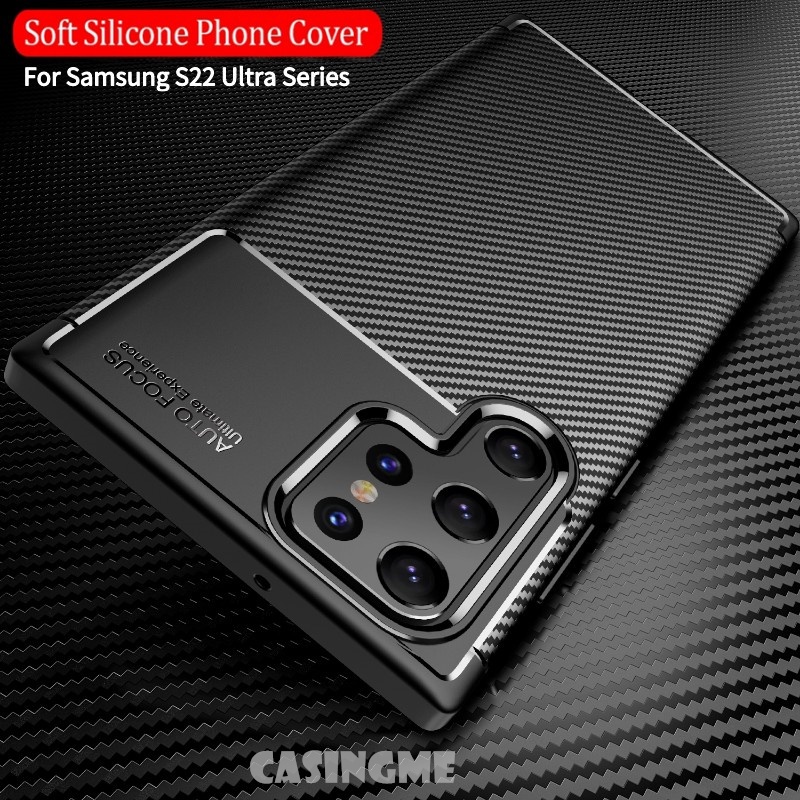 #เคสSamsungGalaxyS22Ultra #เคสซิลิโคนอ่อนSamsung #เคสป้องกันเลนส์กล้องSamsung #เคสฝาหลังบางSamsung #เคสคาร์บอนไฟเบอร์Samsung