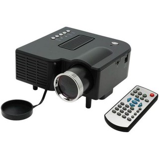 โปรเจคเตอร์ พกพา โปรเจ็คเตอร์ projector เครื่องฉายโปรเจคเตอร์ มินิโปรเจคเตอร์ ดูหนัง Micro AV LED Mini Video UC28+ HDMI