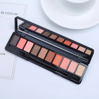 (พร้อมส่ง/ของแท้)อายแชโดว์ พาเลททาตา shadow clever 10 color eye shadow#1