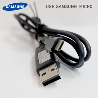 สายชาร์จซัมซุง Micro Usb แท้  samsung สําหรับโทรศัพท์มือถือ ซัมซุง รองรับการชาร์จ แบบ Micro