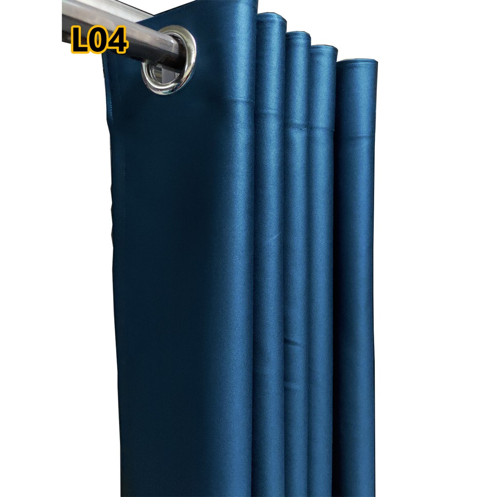 LWGYMCลด(45.-)ผ้าม่านกันแดดโทนสีฟ้า ผ้าม่านสำเร็จรูป(ตาไก่)  เนื้อผ้านุ่ม ไม่อมฝุ่น/ผ้าม่านตาไก่ - รูปที่ 4