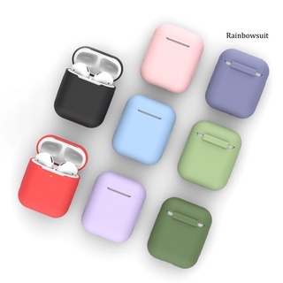 Rb- เคสซิลิโคน กันกระแทก สําหรับหูฟังไร้สาย Air-pods 1 2