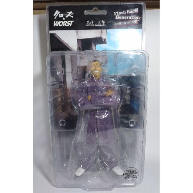 โมเดลอีกาCrows&Worst22​ซม.​ เซตต้อนผมเกรียน​ Saburou Hanazawa