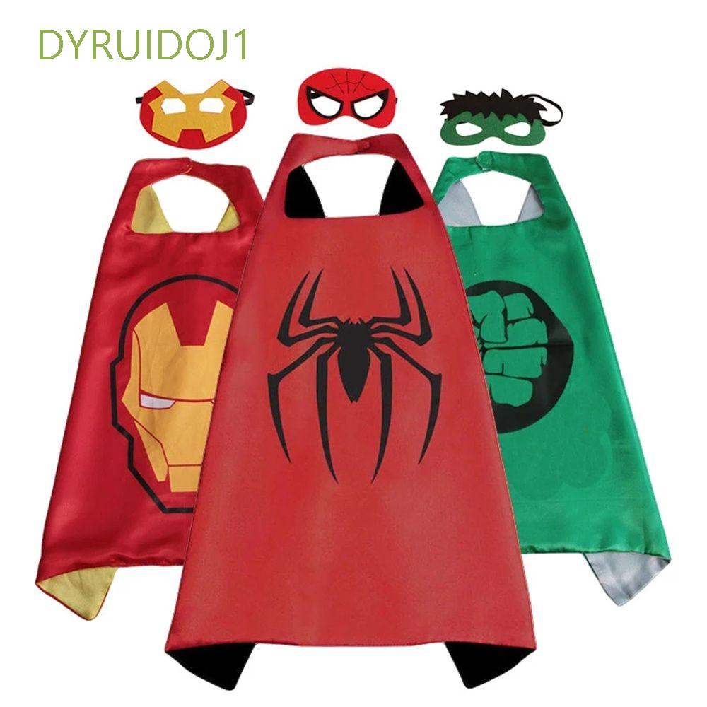 Dyruidoj1 เสื้อคลุมคอสเพลย์ซูเปอร์ฮีโร่อะนิเมะฮัลก์อเมริกาไอรอนแมนสําหรับแต่งคอสเพลย์ปาร์ตี้ธีมฮัลก์อเมริกา
