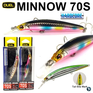 เหยื่อปลอม DUEL HARDORE MINNOW 70S