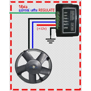 โมดูล เร็กกูลเลต REG01A รับสัญญาณ PWM 12v - 24v  15A