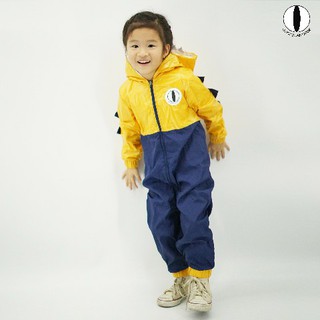 ชุดกันฝนเด็ก Dino Raincoat ยี่ห้อ Goodstartkids