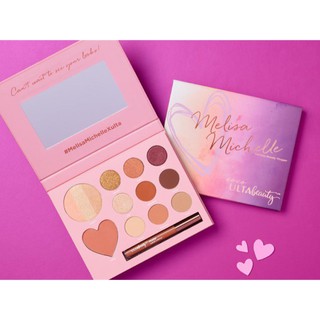 Melisa Michelle xoxo Ulta Beauty Palette พาเลททาตาอายแชโดว์บรอนเซอร์และกลอสในชุด