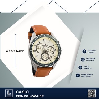 นาฬิกาข้อมือ casio รุ่น EFR-552L-7AVUDF