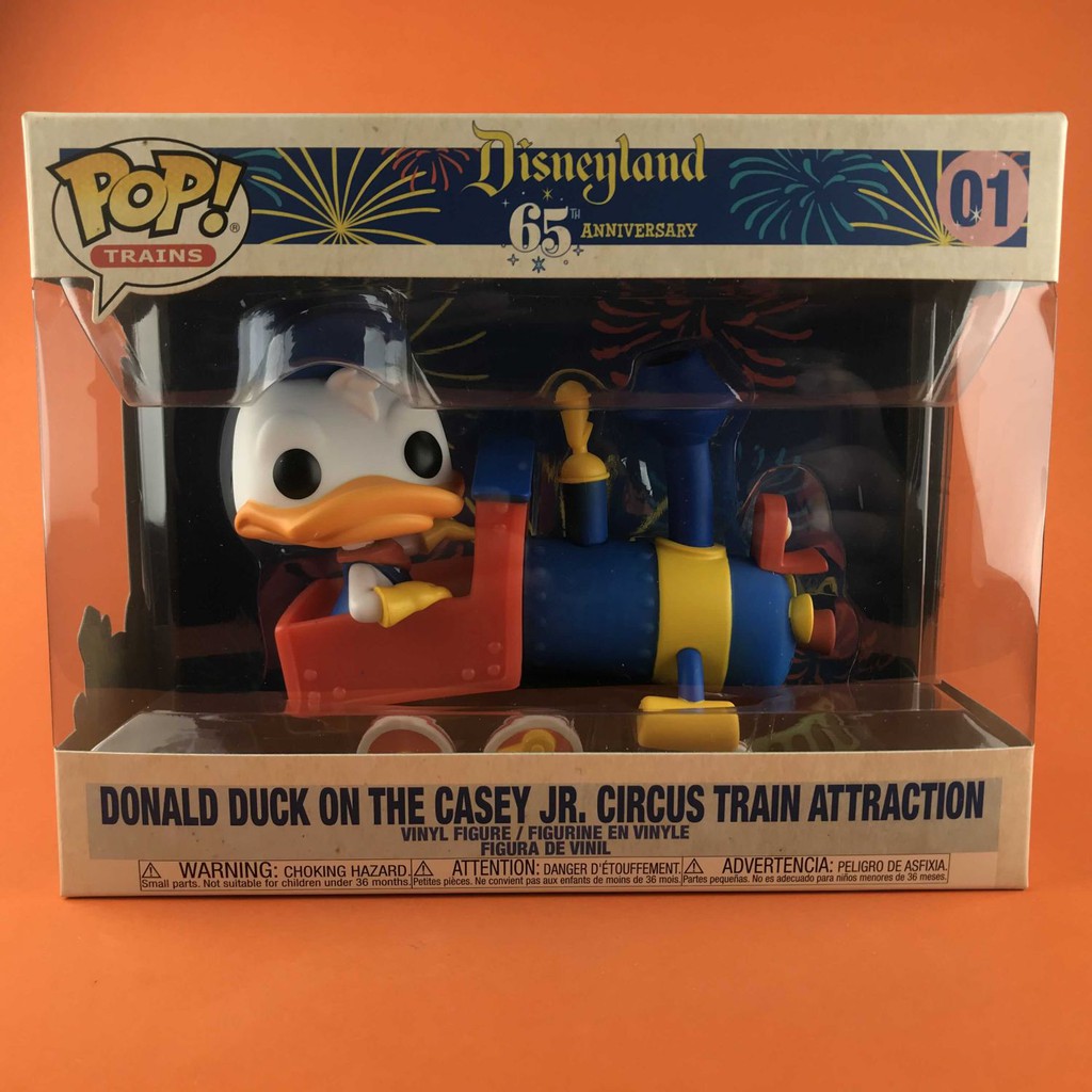 donald duck train funko