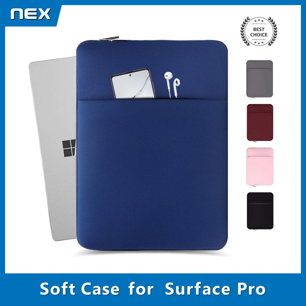 【พร้อมส่ง】กระเป๋าโน๊ตบุ๊คกันกระแทก ซองแล็ปท็อป12"-15.6" เคสSurface Pro เคสโน๊ตบุ๊ค ซองแท็บเล็ต lPad Laptop Case
