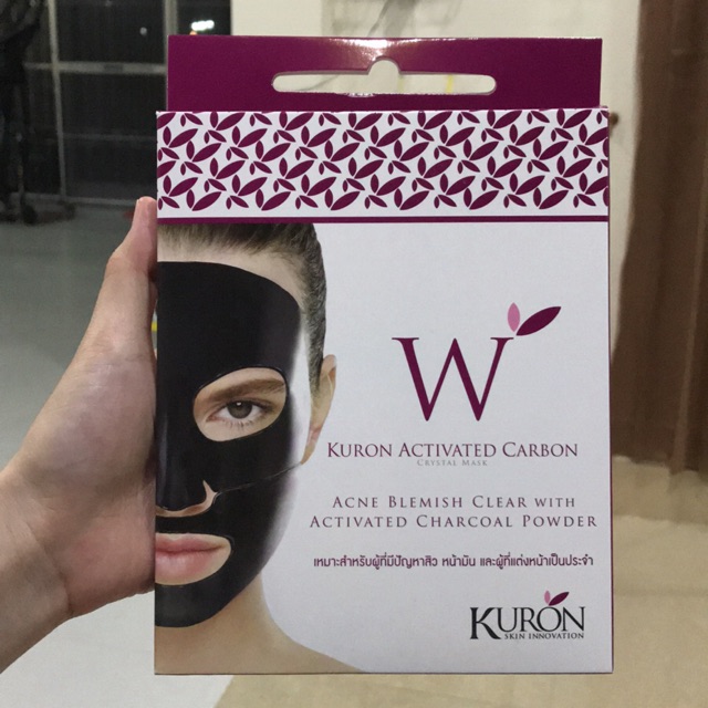 Kuron Activated Carbon Crystal Mask