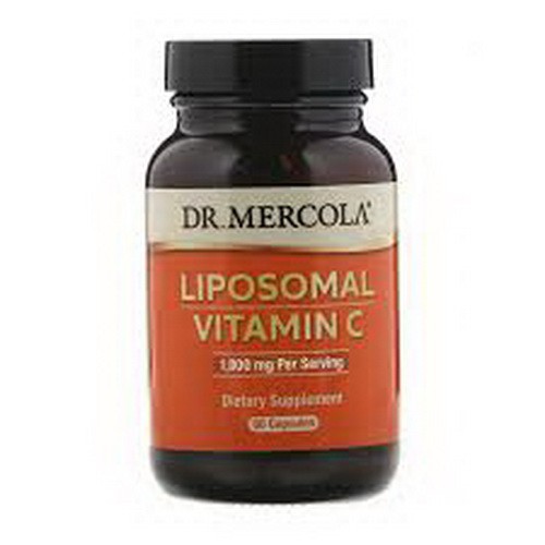 Dr. Mercola Liposomal Vitamin C  มี60เม็ดและ180เม็ดไลโปโซมวิตามินซี-ดีที่สุด ดูดซึมได้เกือบ100%