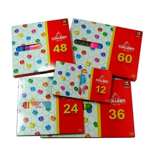 สีไม้ยาว 24 สี ตรา Colleen No.775 Coloured Pencils