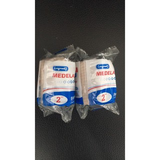 ผ้าพันบรรเทาอาการบวม LONGMED  ELASTIC BANDAGE 2"  1 ม้วน