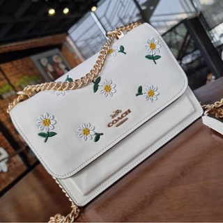 💯✈️ COACH C2858 KLARE CROSSBODY WITH DAISY EMBROIDERY