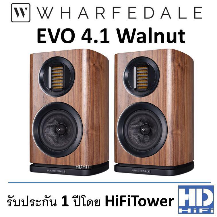 Wharfedale EVO 4.1 Walnut Bookshelf Speaker